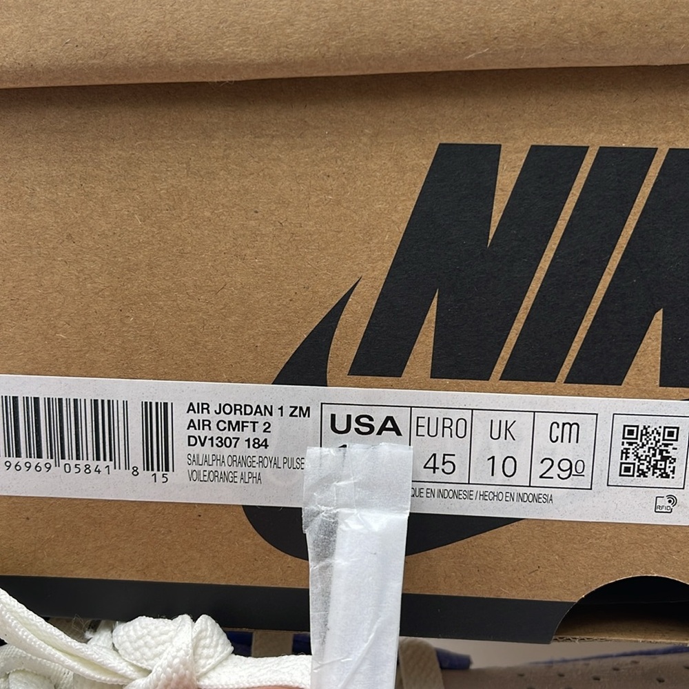 Air Jordan 1 High Zoom Comfort 2
'Royal Pulse Alpha Orange'
Air Jordan 1 ZooM - Picture 16 of 16